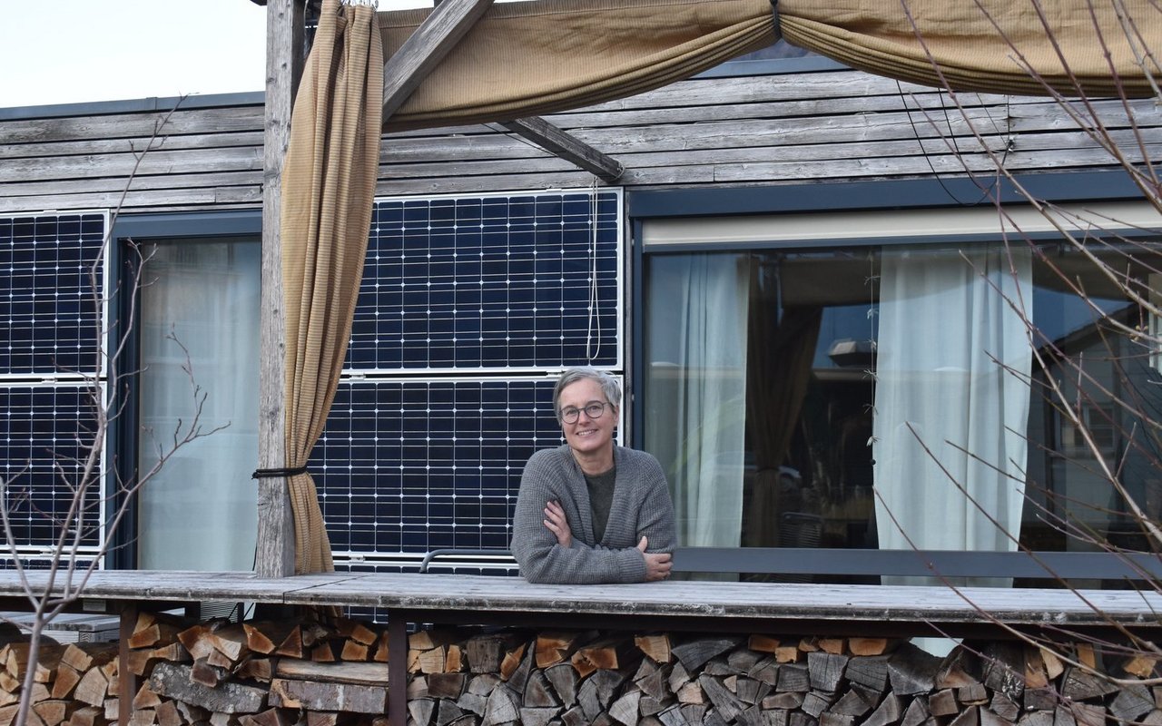 Lange bevor Tiny Houses in Mode kamen, erfand Tanja Schindler ihr Ökominihaus.