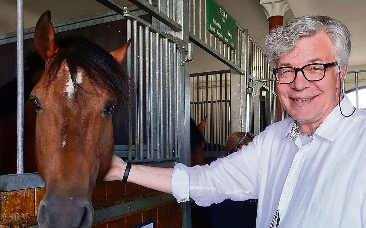 Stiftungsratspräsident Martin Wipfli ist ein Pferdefreund durch und durch.