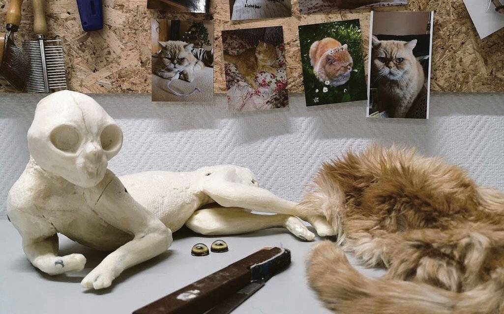 Die Taxidermie erfordert viel Zeit und ein gutes visuelles Vorstellungsvermögen. 