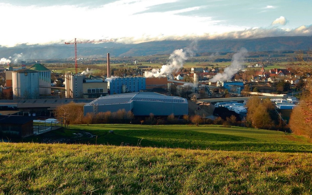 In der Zuckerfabrik Aarberg wird schon seit über 100 Jahren Zucker produziert.
