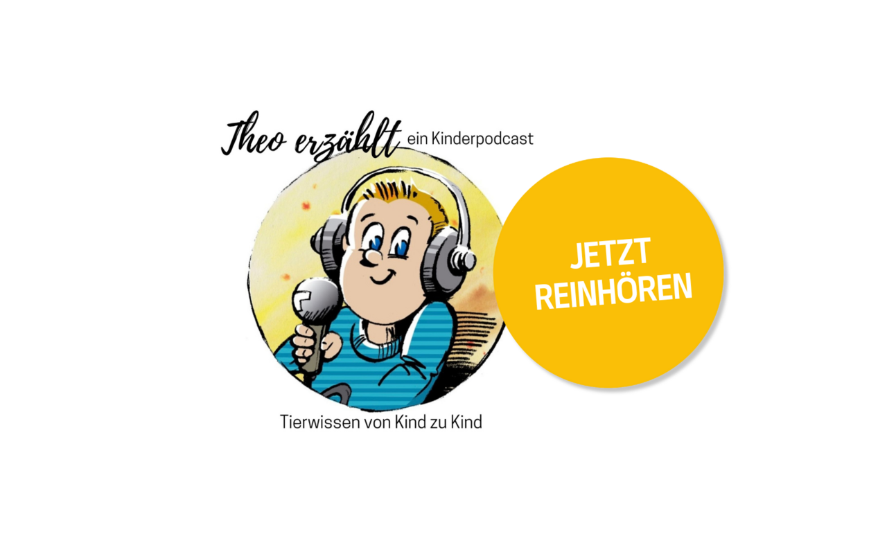 Gemeinsam mit «Théo erzählt» machen wir Tierwissen für Kinder hörbar – spannend erzählt, kreativ aufbereitet und speziell für junge Entdeckerinnen und Entdecker gestaltet.