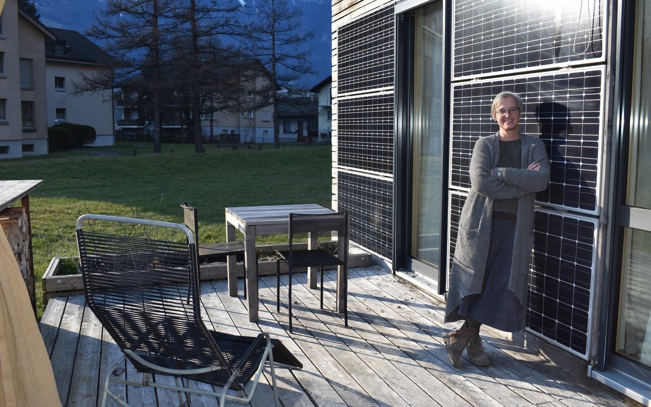 Früher stand Tanja Schindlers Ökominihaus in der Nähe von Uster.