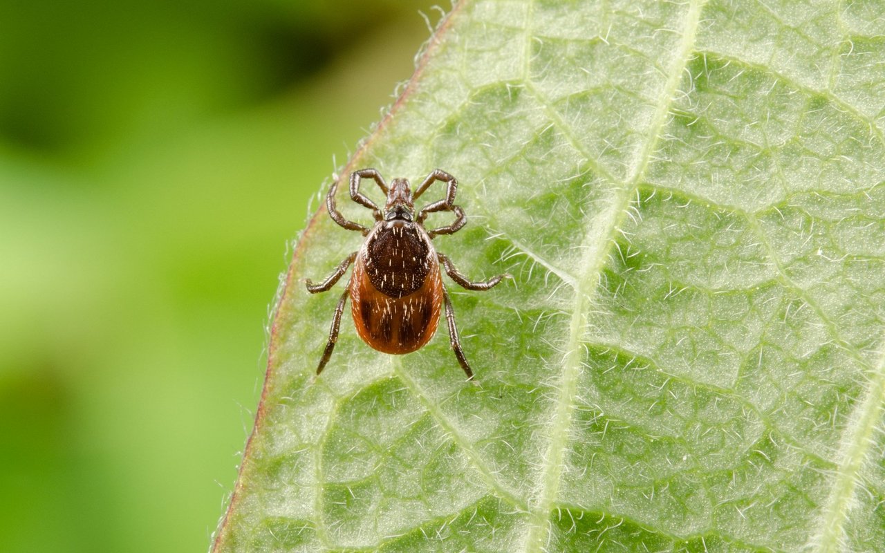 Der Gemeine Holzbock ist die häufigste Zeckenart in der Schweiz – er macht auch nicht vor Weidetieren halt. 
